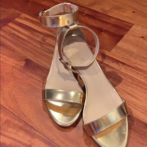 Mirror Metallic Low Wedges
